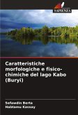 Caratteristiche morfologiche e fisico-chimiche del lago Kabo (Buryi)