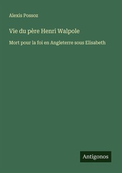 Cover Vie du père Henri Walpole