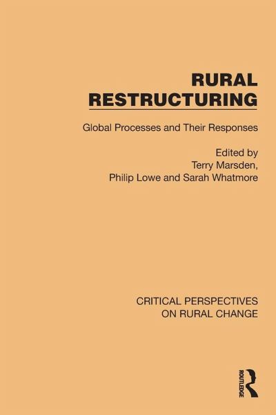 Rural Restructuring Rural Restructuring