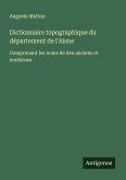 Dictionnaire topographique du département de l'Aisne Dictionnaire topographique du département de l'Aisne