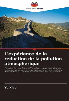 Cover L'expérience de la réduction de la pollution atmosphérique