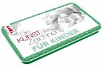 Die Kunst des Zeichnens für Kinder Zeichenmaterial mit Metalldose  (Restauflage)