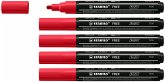 Acrylmarker - STABILO FREE Acrylic T300 - Strichbreite 2-3 mm - 5er Pack - karmin Acrylmarker - STABILO FREE Acrylic T300 - Strichbreite 2-3 mm - 5er Pack - karmin