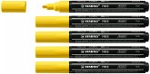 Acrylmarker - STABILO FREE Acrylic T300 - Strichbreite 2-3 mm - 5er Pack - gelb Acrylmarker - STABILO FREE Acrylic T300 - Strichbreite 2-3 mm - 5er Pack - gelb