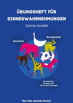 Cover Übungsheft für Sinneswahrnehmungen