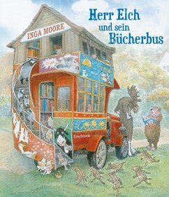 Herr Elch und sein Bücherbus - Moore, Inga