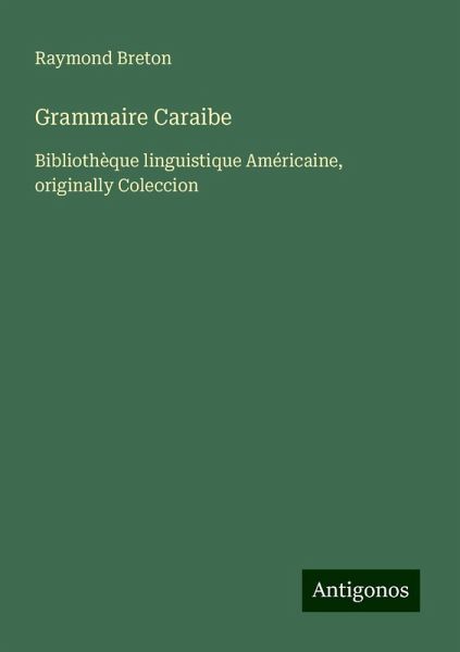 Grammaire Caraibe