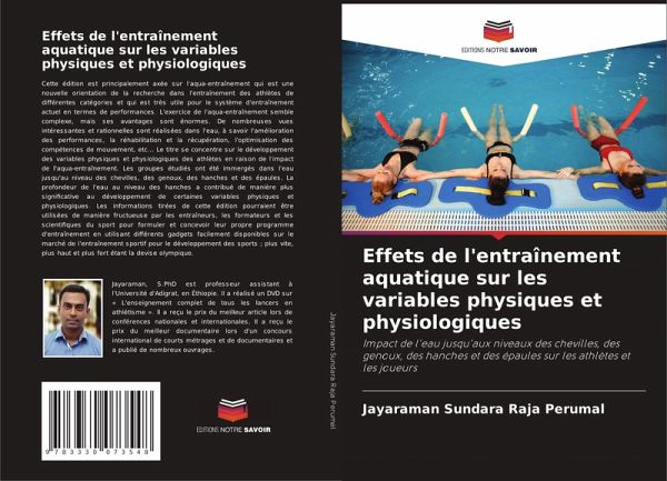 Effets de l'entraînement aquatique sur les variables physiques et physiologiques