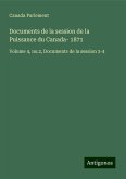 Documents de la session de la Puissance du Canada- 1871