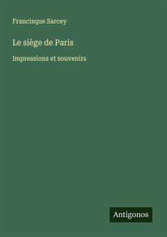 Cover Le siège de Paris