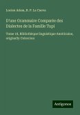 D'une Grammaire Comparée des Dialectes de la Famille Tupi