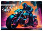 DYNAMIC STREET SCENES AI-generated motorbikes (Wall Calendar 2025 DIN A3 landscape), CALVENDO 12 Month Wall Calendar