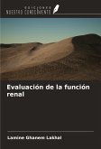 Evaluación de la función renal