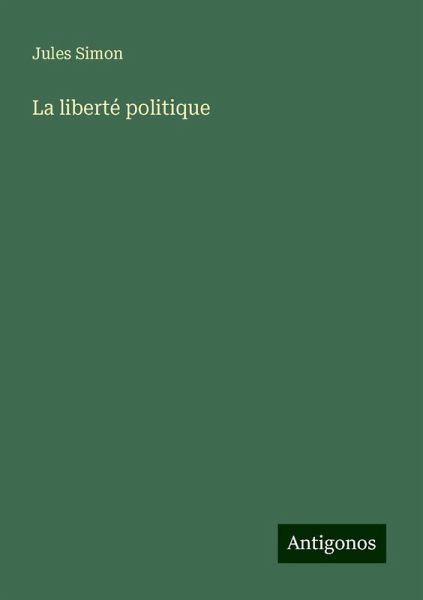 La liberté politique