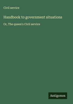 Cover Handbook to government situations
