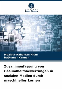 Cover Zusammenfassung von Gesundheitsbewertungen in sozialen Medien durch maschinelles Lernen