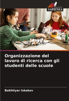 Cover Organizzazione del lavoro di ricerca con gli studenti delle scuole
