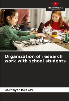 Cover Organization of research work with school students