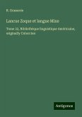 Lancue Zoque et langue Mixe Lancue Zoque et langue Mixe