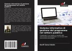 Sistema informativo di gestione del programma nel settore pubblico