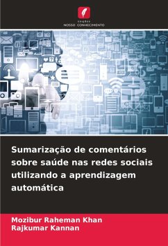 Cover Sumarização de comentários sobre saúde nas redes sociais utilizando a aprendizagem automática