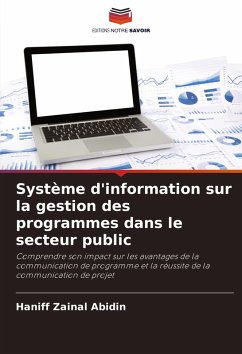 Système d'information sur la gestion des programmes dans le secteur public - Zainal Abidin, Haniff