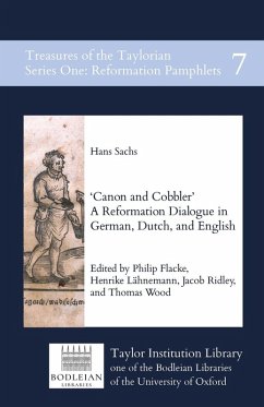 Canon and Cobbler - Sachs, Hans; Flacke, Philip