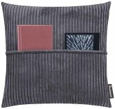 Bookiepad Taschenkissen mit Füllung Cozy Shara - anthrazit 45x45 Bookiepad Taschenkissen mit Füllung Cozy Shara - anthrazit 45x45