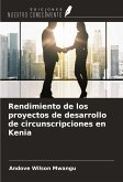 Rendimiento de los proyectos de desarrollo de circunscripciones en Kenia