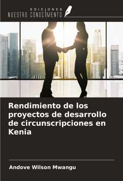 Rendimiento de los proyectos de desarrollo de circunscripciones en Kenia - Wilson Mwangu, Andove Rendimiento de los proyectos de desarrollo de circunscripciones en Kenia - Wilson Mwangu, Andove