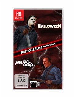 Cover Halloween & Ash vs Evil Dead Retro Realms (Nintendo Switch)