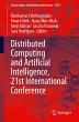 Distributed Computing and Artificial... - Bild 1