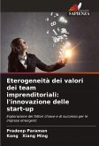 Eterogeneità dei valori dei team imprenditoriali: l'innovazione delle start-up Eterogeneità dei valori dei team imprenditoriali: l'innovazione delle start-up