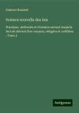 Science nouvelle des lois Science nouvelle des lois