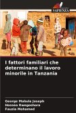 I fattori familiari che determinano il lavoro minorile in Tanzania