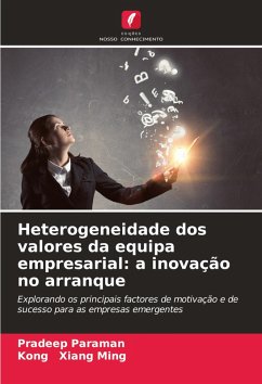 Cover Heterogeneidade dos valores da equipa empresarial: a inovação no arranque