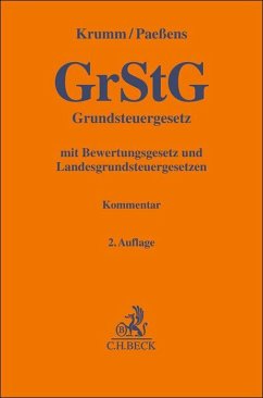Cover Grundsteuergesetz. GrStG