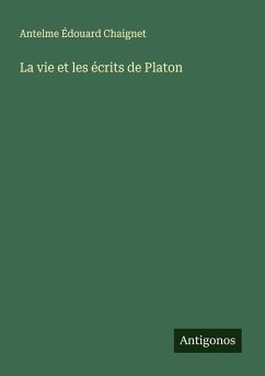 Cover La vie et les écrits de Platon