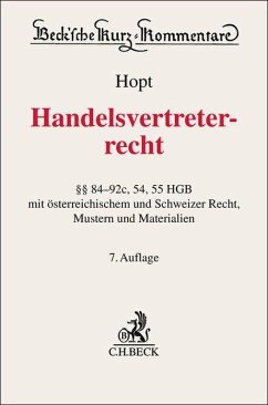 Cover Handelsvertreterrecht