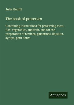 Cover The book of preserves