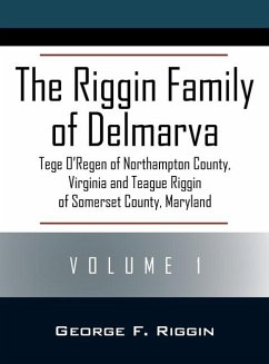 Cover The Riggin Family of Delmarva Volume 1