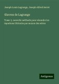 ¿uvres de Lagrange ¿uvres de Lagrange
