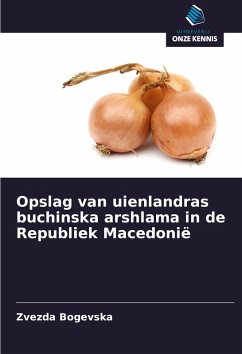 Cover Opslag van uienlandras buchinska arshlama in de Republiek Macedonië