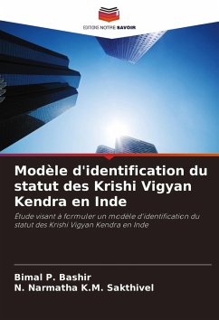 Cover Modèle d'identification du statut des Krishi Vigyan Kendra en Inde