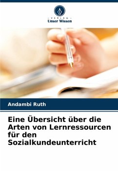 Eine Übersicht über die Arten von Lernressourcen für den Sozialkundeunterricht Cover Eine Übersicht über die Arten von Lernressourcen für den Sozialkundeunterricht