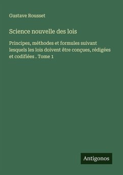 Cover Science nouvelle des lois