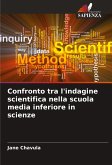 Confronto tra l'indagine scientifica nella scuola media inferiore in scienze
