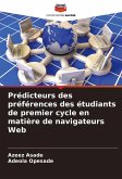 Prédicteurs des préférences des étudiants de premier cycle en matière de navigateurs Web Prédicteurs des préférences des étudiants de premier cycle en matière de navigateurs Web