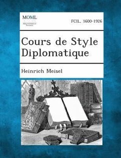 Cours de Style Diplomatique Cours de Style Diplomatique
