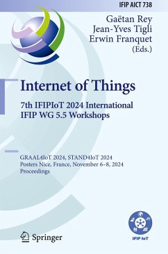 Cover Internet of Things. 7th IFIPIoT 2024 International IFIP WG 5.5 Workshops
